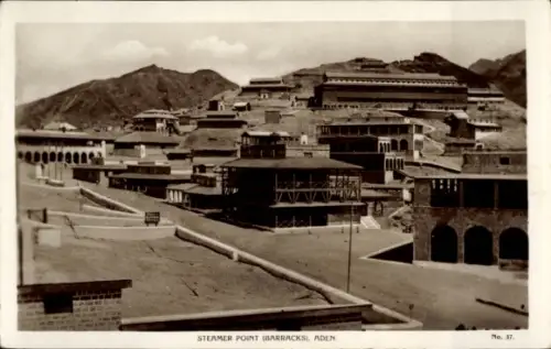 Ak Aden Jemen, Steamer point, barracks, Baracken