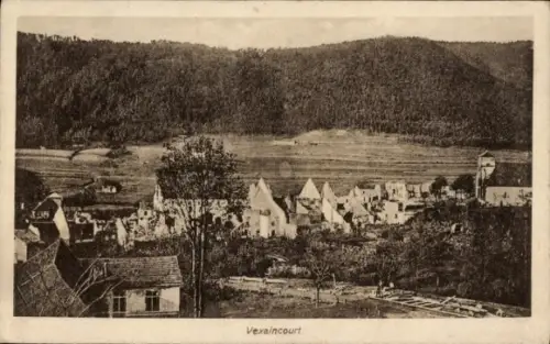 Ak Vexaincourt Vosges, Gesamtansicht