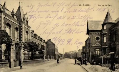 Ak La Bassée Nord, Bahnhofstraße