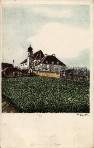 Künstler Ak Lark, B., Egerland Region Karlsbad, Sankt Anna