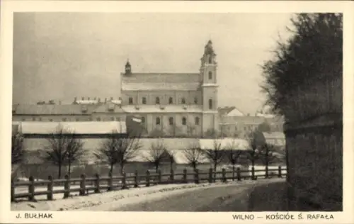 Ak Vilnius Wilna Wilno Litauen, Sankt Raphael's Kirche