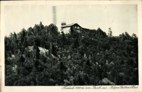 Ak Niederösterreich, Hocheck-Schutzhaus, Kaspar-Geitner-Hütte