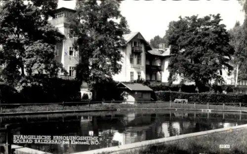 Ak Salzerbad Kleinzell Niederösterreich, Evangelische Erholungsheime