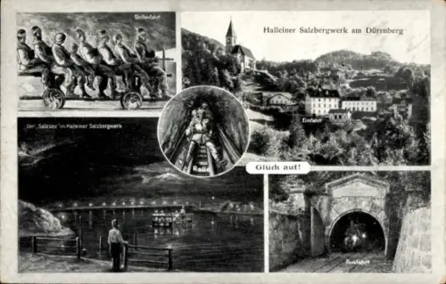 Ak Hallein Tennengau in Salzburg, schöne Detailansicht