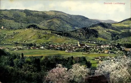 Ak Deutsch Landsberg Deutschlandsberg Steiermark, Gesamtansicht