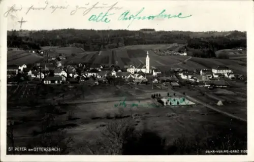 Ak Sankt Peter am Ottersbach Steiermark, Gesamtansicht