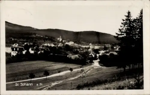 Ak Sankt Johann Steiermark, Gesamtansicht