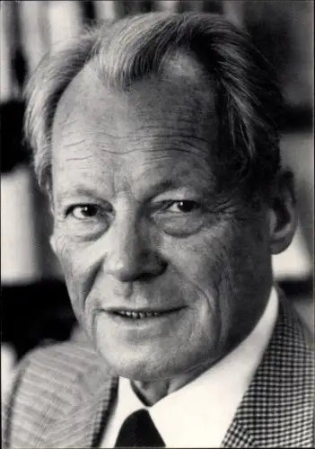 Ak Der ehemalige Bundeskanzler Willy Brandt, SPD 