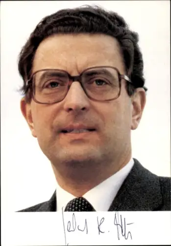 Ak Politiker Gerhardt R. Baum, FDP, Portrait