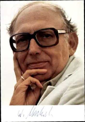 Ak Politiker Wolfgang Mischnick, FDP, Portrait