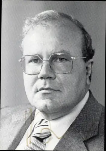 Ak Politiker Martin Bangemann, Bundesminister für Wirtschaft, Portrait