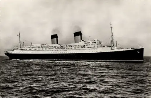 Ak Passagierschiff Ile de France, CGT