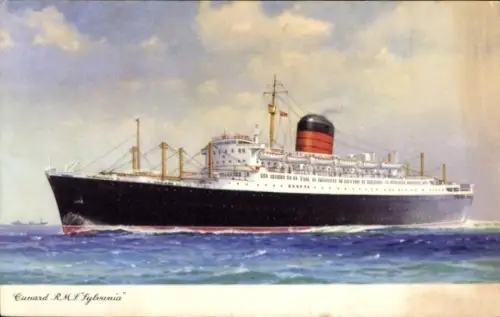 Künstler Ak R.M.S. Sylvania, Cunard