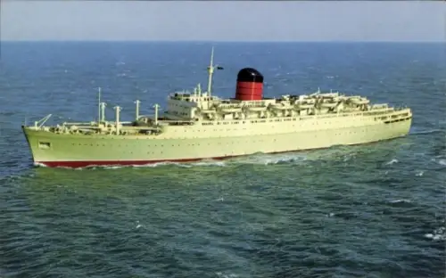 Ak Passagierschiff Franconia, Cunard Line