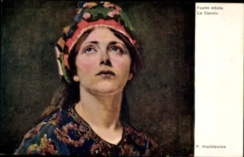 Künstler CPA Stachiewicz, P., La fiancee