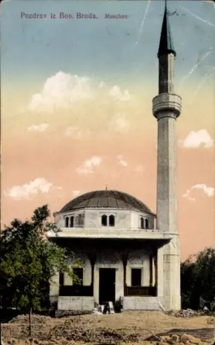 Ak Bosanski Brod Bosnien und Herzegowina, Moschee, Bos. Broda (Bosanski Brod)