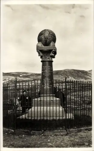 Ak Hammerfest Norwegen,  Meridiansäule