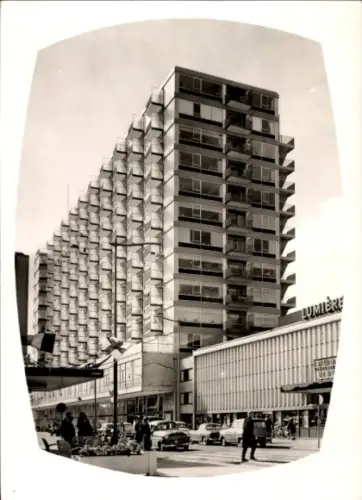 Ak Rotterdam Südholland Niederlande, moderne Wohnungen an der Kruiskade