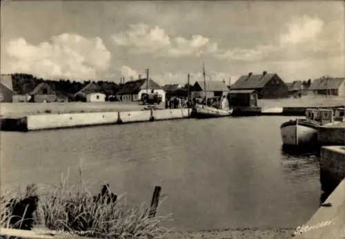 Ak Venø Venö Dänemark, Hafen