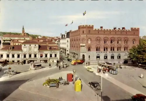 Ak Örnsköldsvik Schweden, Örnsköldsvik Torget, Svenska Handelsbanken