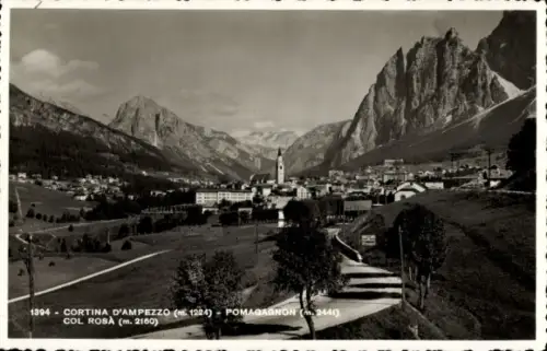 Ak Cortina d'Ampezzo Veneto, Pomagagnon, Col Rosà