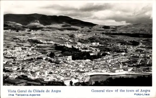 Ak Angra do Heroísmo Ilha Terceira Açores Azoren, Vista Geral da Cidade de Angra, Ilha Terceira, 