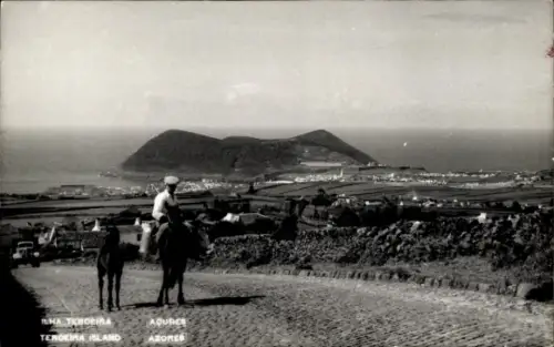 Ak Angra do Heroísmo Ilha Terceira Açores Azoren, Angra do Heroísmo, Monte Brasil, Bay of Angra, 