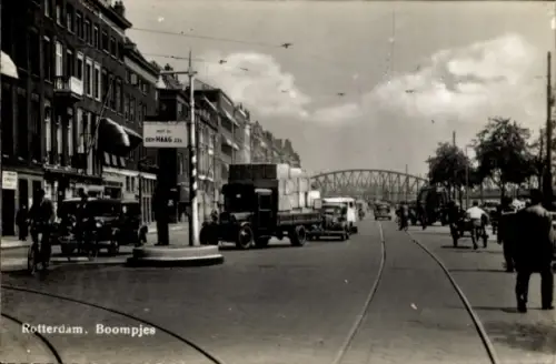 Ak Rotterdam Südholland Niederlande, Boompjes