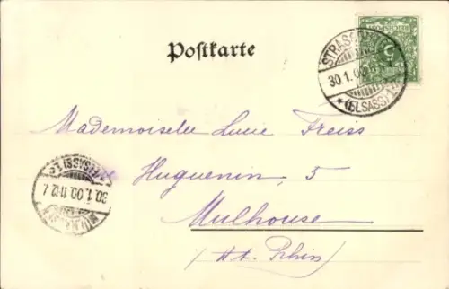 Ak Ribeauvillé Rappoltsweiler Elsass Haut Rhin, Metzgerturm