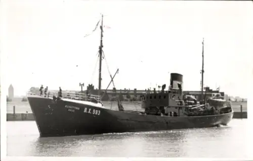 Foto Frachtschiff Schütting, B.X. 593