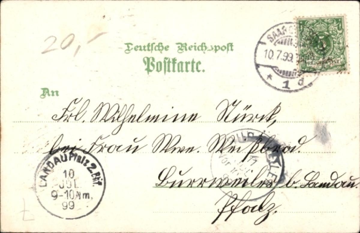 Litho Sarreguemines Saargemünd.. | Ansichtskarten günstig