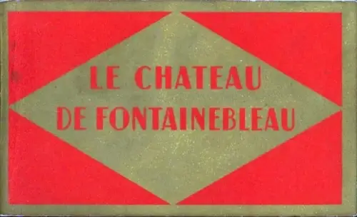 20 Ak im Umschlag Fontainebleau Seine et Marne