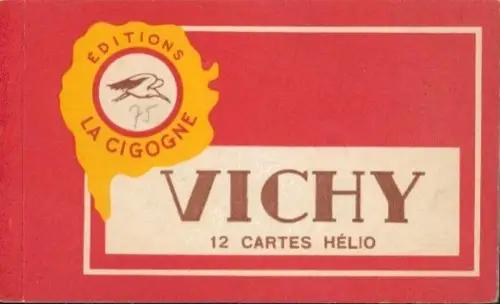 12 Ak im Umschlag Vichy Allier
