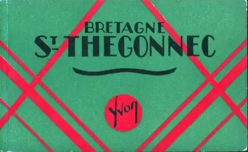 12 Ak im Umschlag Saint-Thégonnec, Bretagne