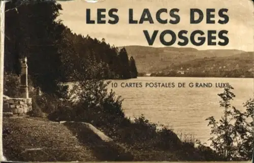 10 Ak im Umschlag Les Lacs des Vosges