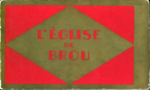 20 Ak im Umschlag Bourg en Bresse Ain, Kloster Brou, Kirche