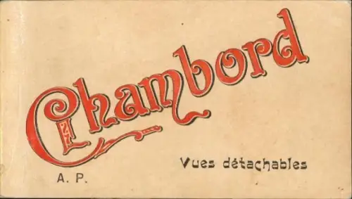 20 Ak im Umschlag Chambord Loir et Cher