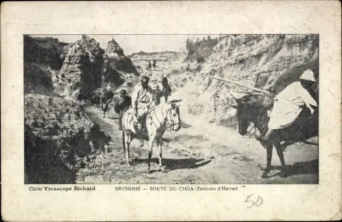 Ak Harrar Harar Äthiopien, Straße nach Choa in Abyssinien