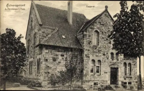 Ak Schwagstorf Fürstenau Niedersachsen, Pastorat