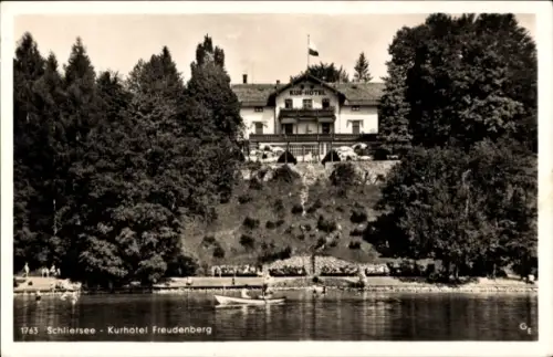 Ak Schliersee in Oberbayern, Kurhotel Freudenberg