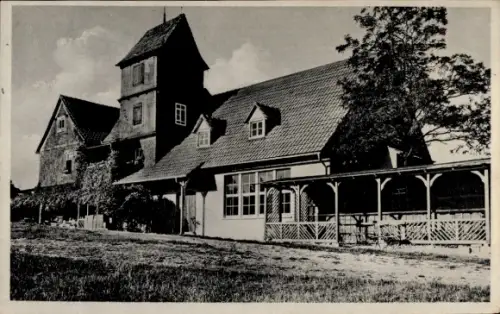 Ak Elxleben in Thüringen, Gasthof Riechheimer Berg