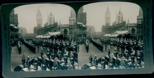 PC London City, Abbey, Awaiting the arrival of the King, Coronation of Edward VII