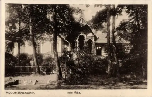 Ak Modra Modor Modern Slowakei, Harmonie, Imre Villa