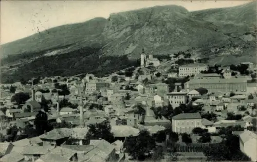 Ak Mostar Bosnien Herzegowina, Gesamtansicht