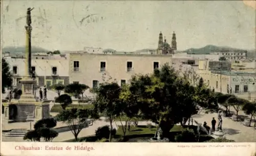 Ak Chihuahua Mexiko, Estatua de Hidalgo