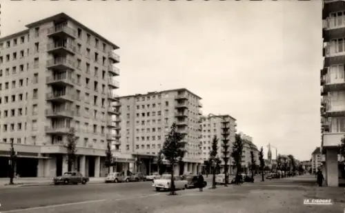Ak Caen Calvados, Straße des 6. Juni