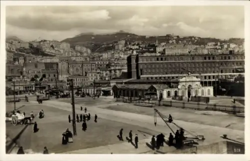 Ak Genova Genua Liguria, Panorama