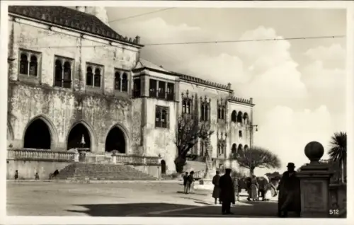 Ak Sintra Cintra Portugal, Bissabon, Schloß Cintra, Photo: Carl Miller & Sohn, Hamburg-Altona, Kö