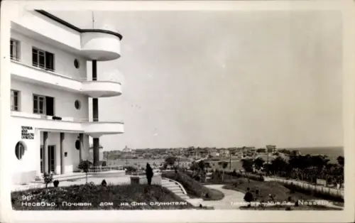 Ak Nessebar Bulgarien, Erholungsheim für Finanzbeamte, Bauhaus