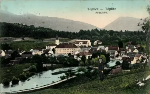 Ak  Dolenjske Toplice Töplitz, Schloss Ainöd, 625, Toplice, Töplitz, Kranjsko